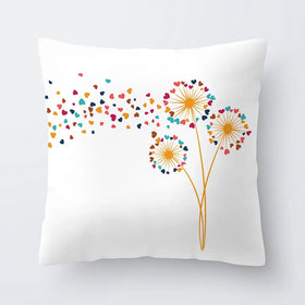 Dandelion Hearts Cushion Dandelion Hearts Cushion wall art product Art Print Shop