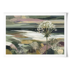 Dandelion Misty Meadow Art Print Dandelion Misty Meadow Art Print wall art product Chromatic Storm Studio