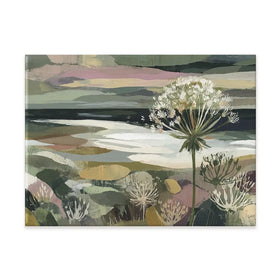 Dandelion Misty Meadow Canvas Print Dandelion Misty Meadow Canvas Print wall art product Chromatic Storm Studio