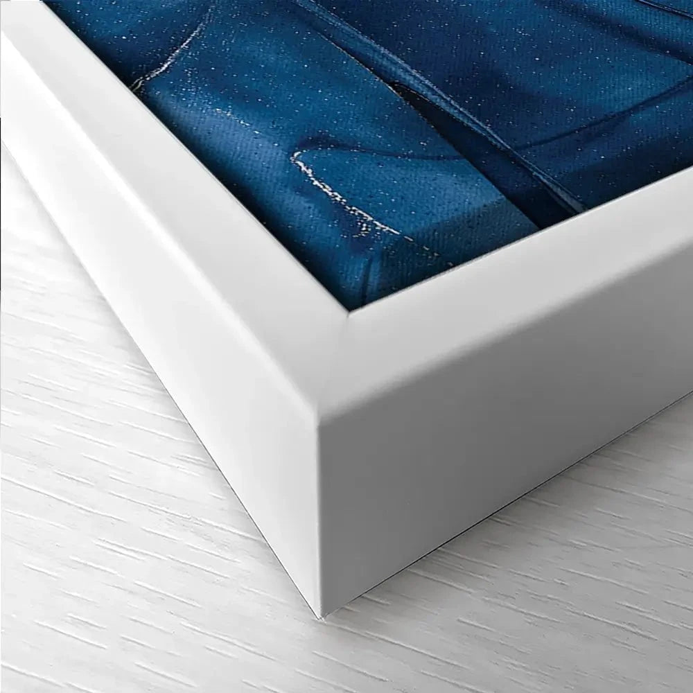 Dark Blue Marble Trio Canvas Print Dark Blue Marble Trio Canvas Print wall art product djero.adlibeshe yahoo.com / Shutterstock