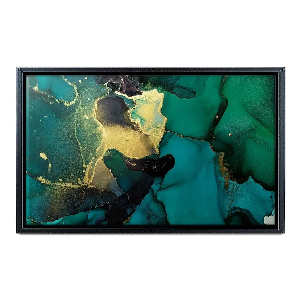 Dark Green Marble Canvas Print Dark Green Marble Canvas Print wall art product coldsun777 / Shutterstock