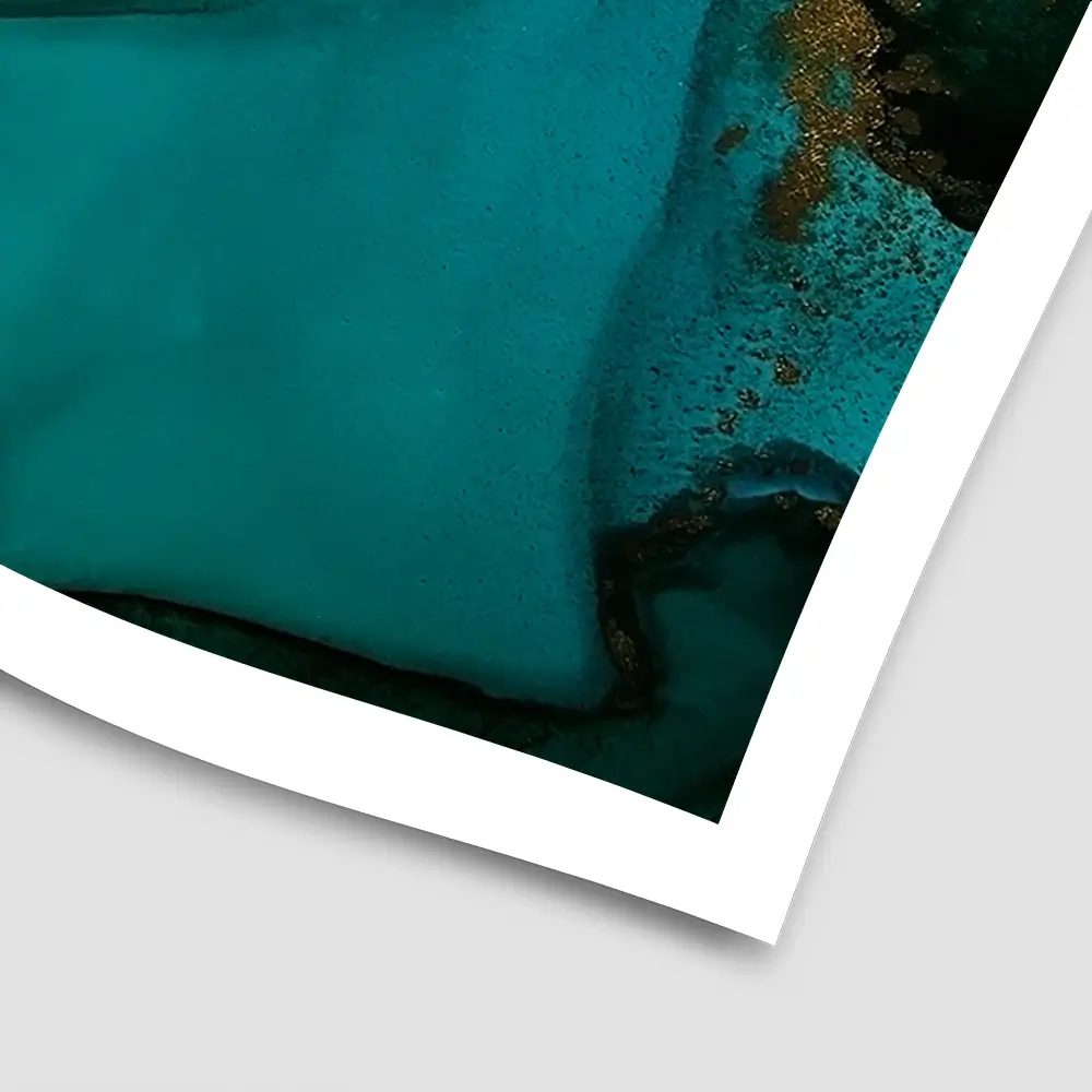 Dark Green Marble Square Art Print Dark Green Marble Square Art Print wall art product Art Print Shop