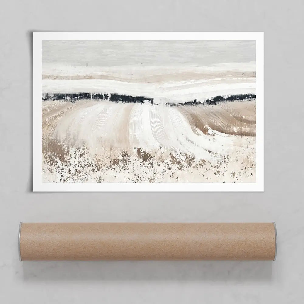 Dark Hill Horizon Field Art Print Dark Hill Horizon Field Art Print wall art product Chromatic Storm Studio