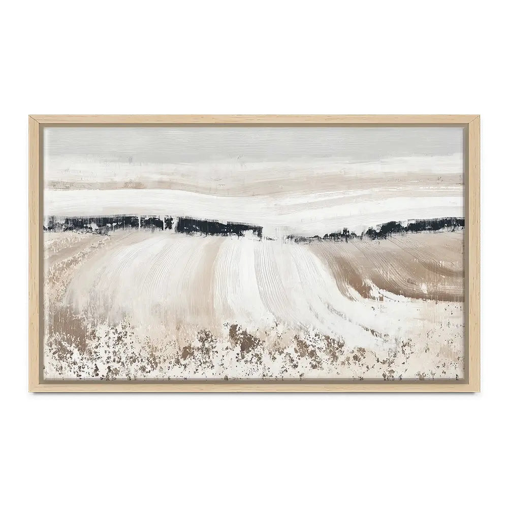 Dark Hill Horizon Field Canvas Print Dark Hill Horizon Field Canvas Print wall art product Chromatic Storm Studio