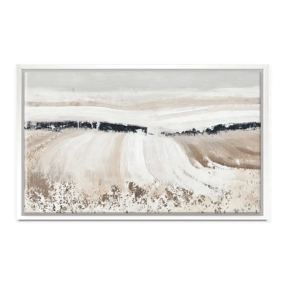 Dark Hill Horizon Field Canvas Print Dark Hill Horizon Field Canvas Print wall art product Chromatic Storm Studio