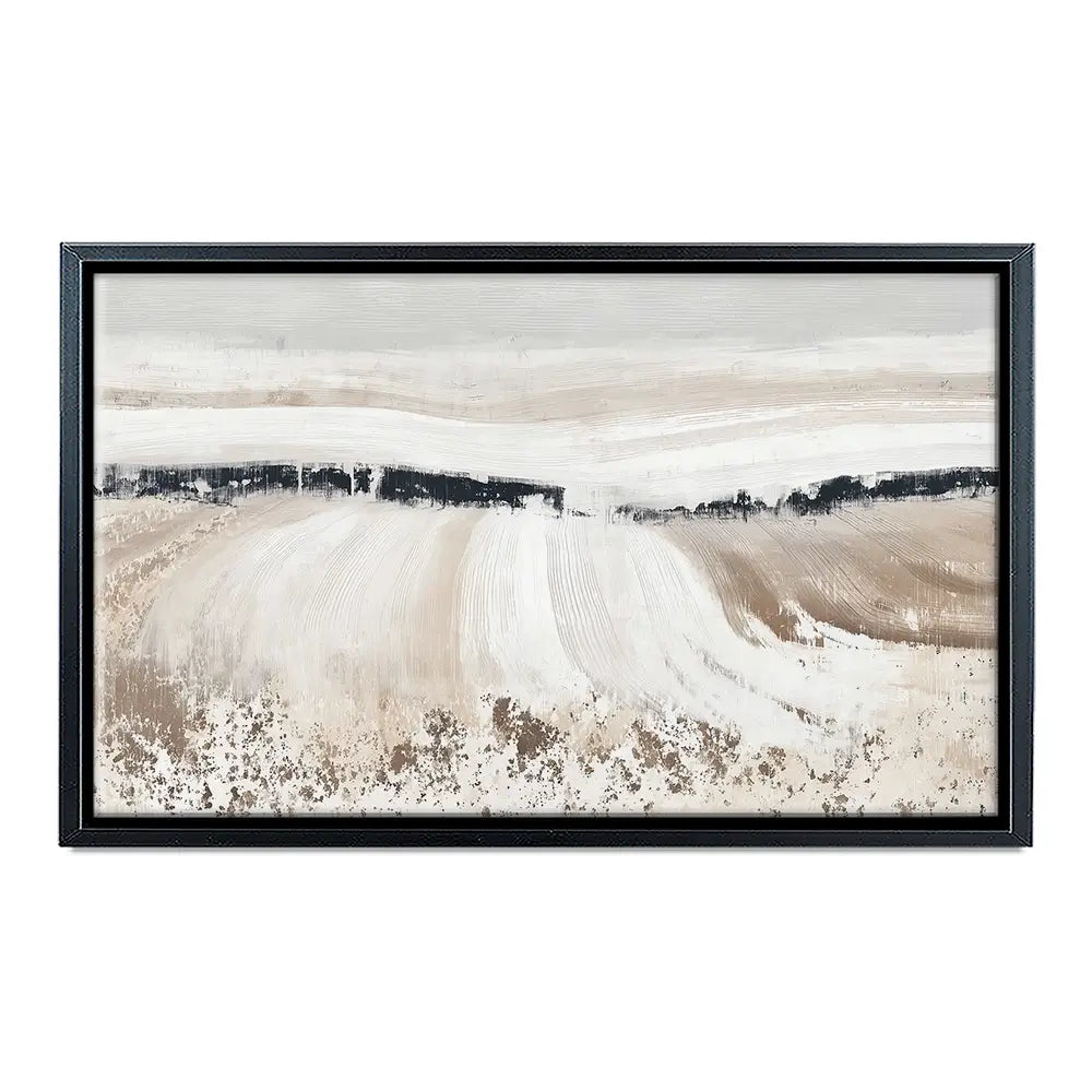 Dark Hill Horizon Field Canvas Print Dark Hill Horizon Field Canvas Print wall art product Chromatic Storm Studio