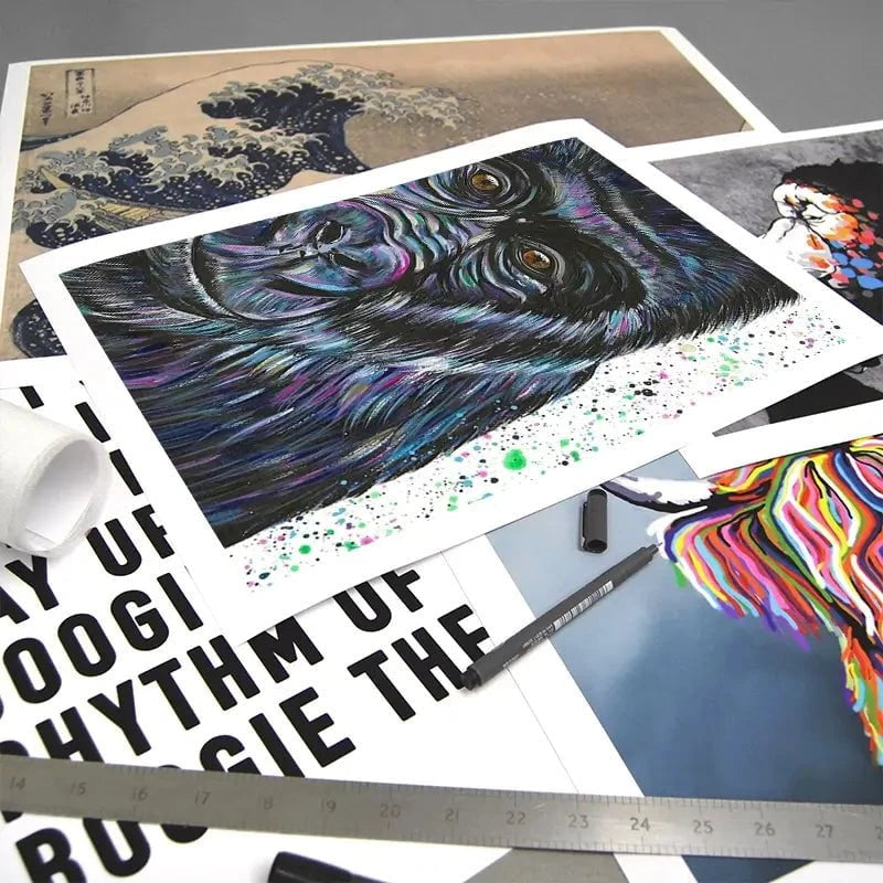 Daryl The Silverback Art Print Daryl The Silverback Art Print wall art product Emma LC Art