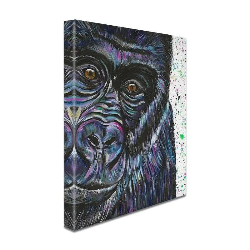 Daryl The Silverback Canvas Print Daryl The Silverback Canvas Print wall art product Emma LC Art