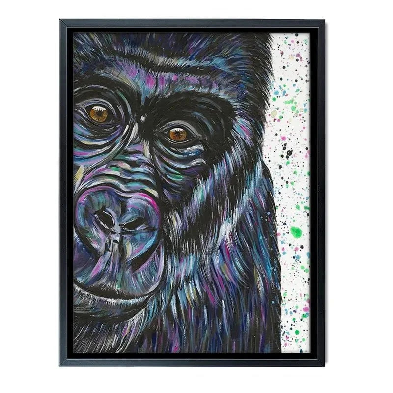 Daryl The Silverback Canvas Print Daryl The Silverback Canvas Print wall art product Emma LC Art