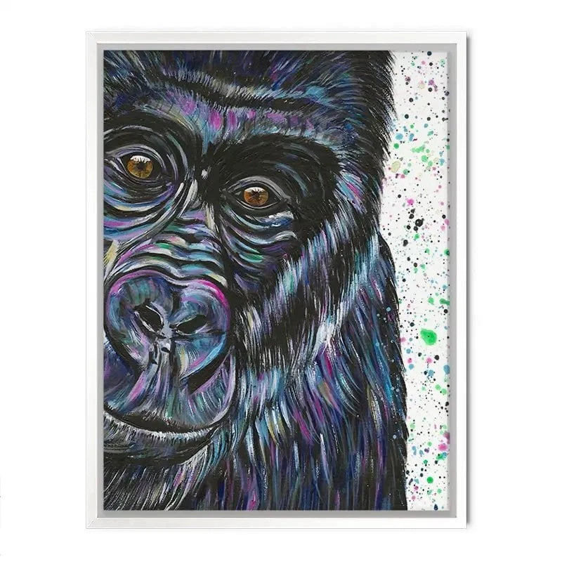 Daryl The Silverback Canvas Print Daryl The Silverback Canvas Print wall art product Emma LC Art