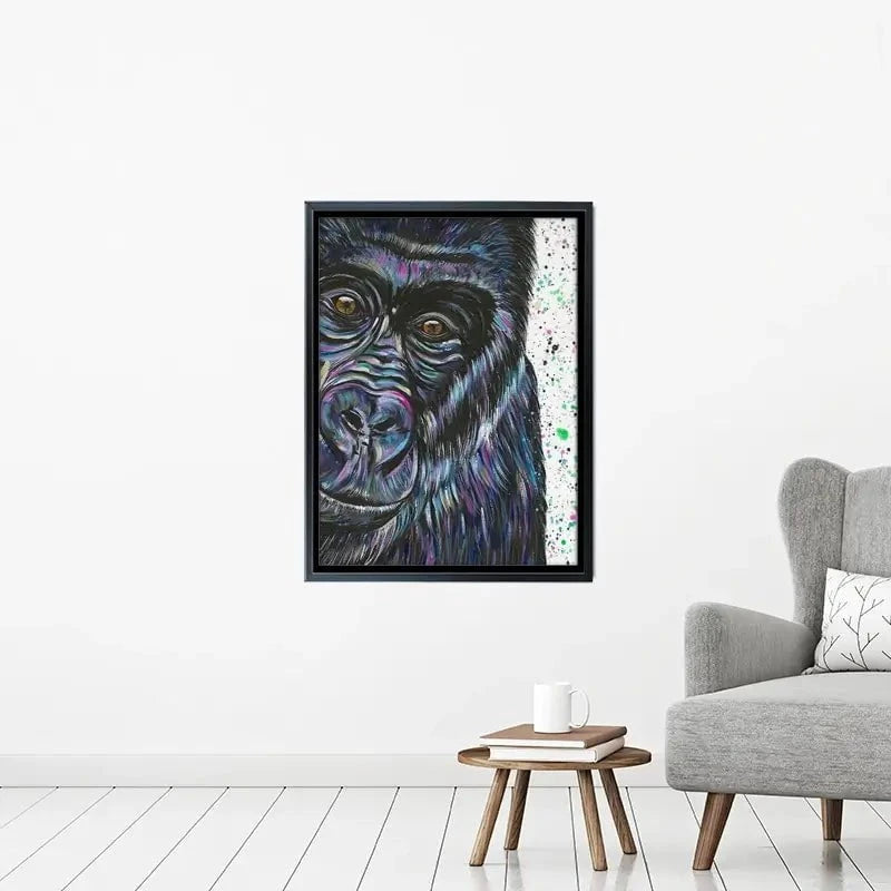 Daryl The Silverback Canvas Print Daryl The Silverback Canvas Print wall art product Emma LC Art