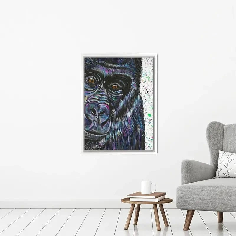 Daryl The Silverback Canvas Print Daryl The Silverback Canvas Print wall art product Emma LC Art