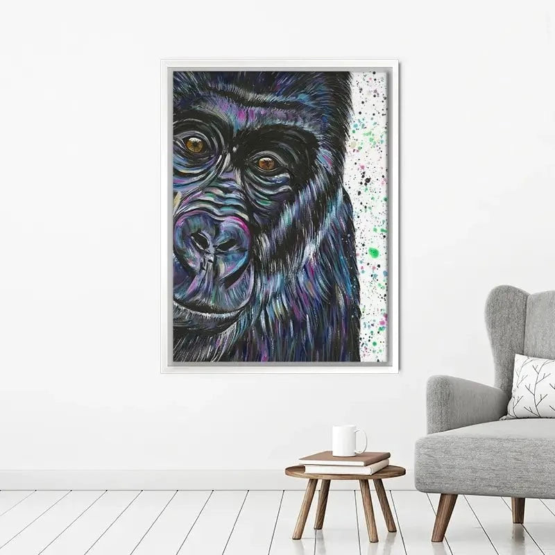 Daryl The Silverback Canvas Print Daryl The Silverback Canvas Print wall art product Emma LC Art