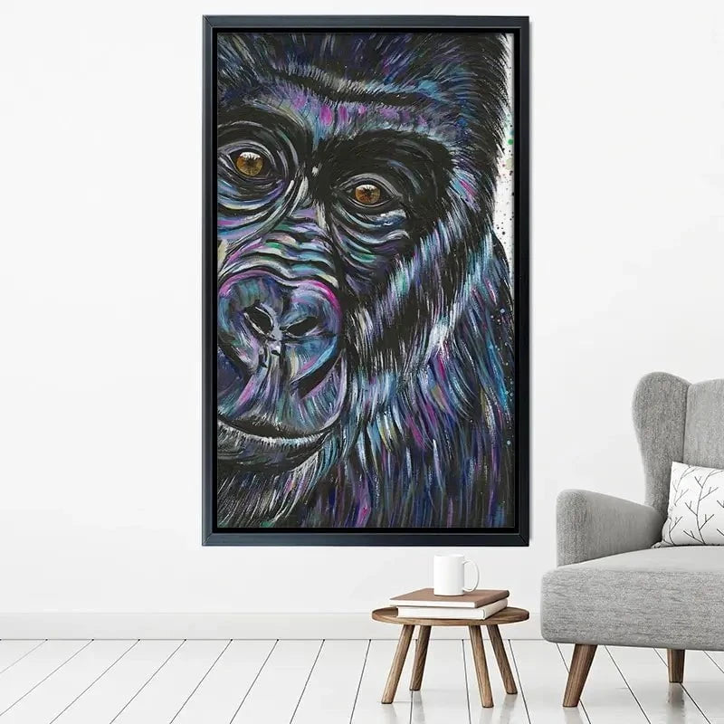 Daryl The Silverback Canvas Print Daryl The Silverback Canvas Print wall art product Emma LC Art