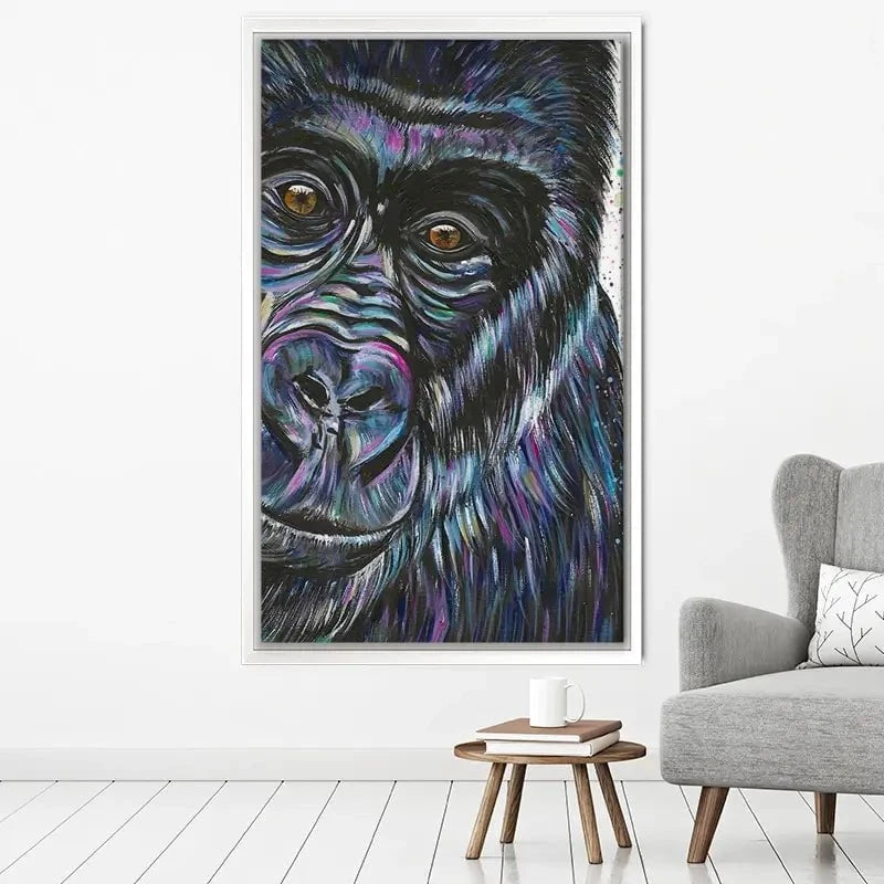Daryl The Silverback Canvas Print Daryl The Silverback Canvas Print wall art product Emma LC Art
