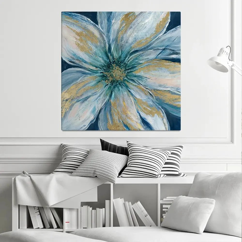 Dazzling Bloom 1 Square Canvas Print Dazzling Bloom 1 Square Canvas Print wall art product Carol Robinson