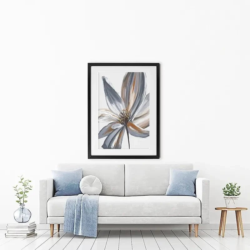 Decorative Flower Framed Art Print Decorative Flower Framed Art Print wall art product Muzi pear studio / Shutterstock