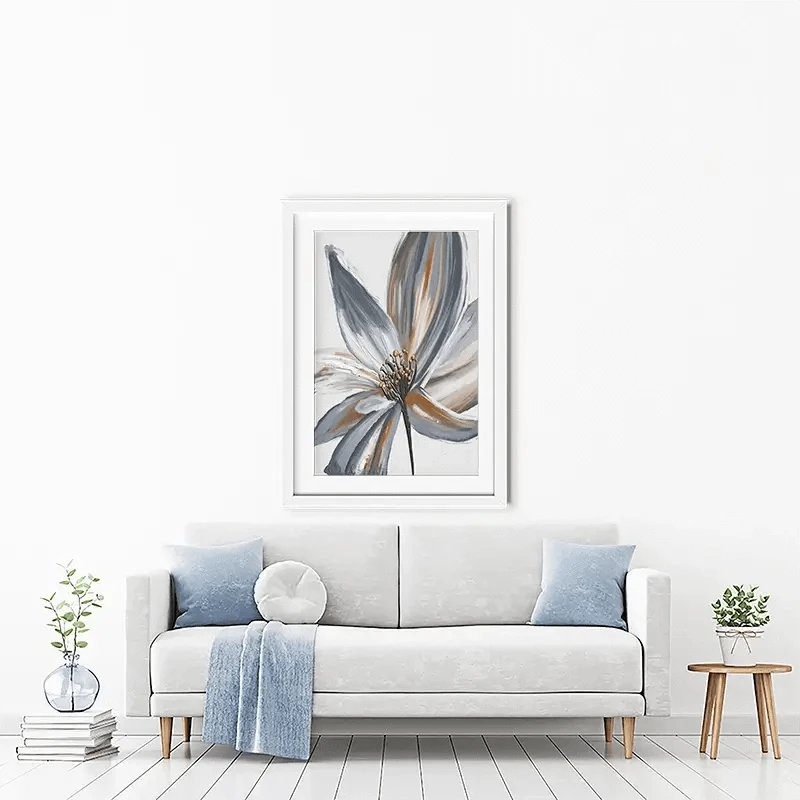 Decorative Flower Framed Art Print Decorative Flower Framed Art Print wall art product Muzi pear studio / Shutterstock