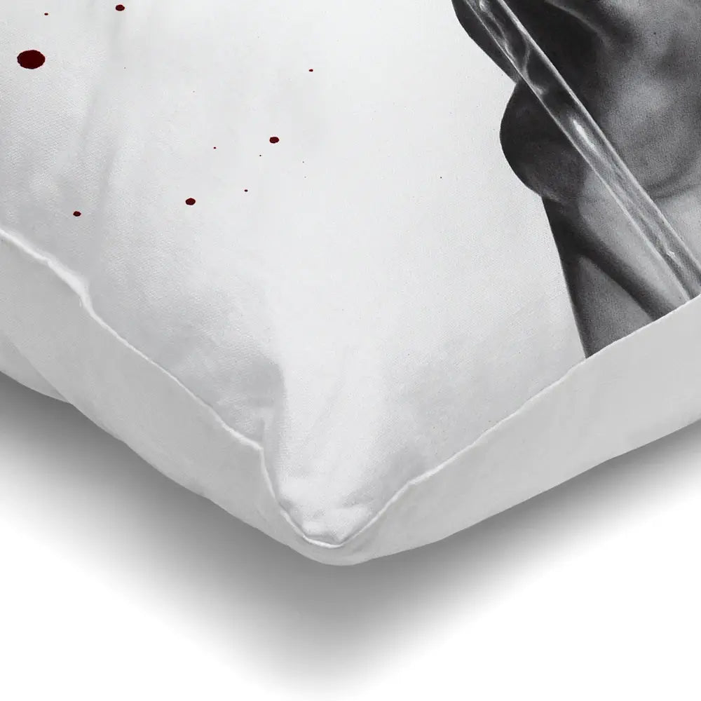 Deep Red Swirl Cushion Deep Red Swirl Cushion wall art product Ashvin Harrison