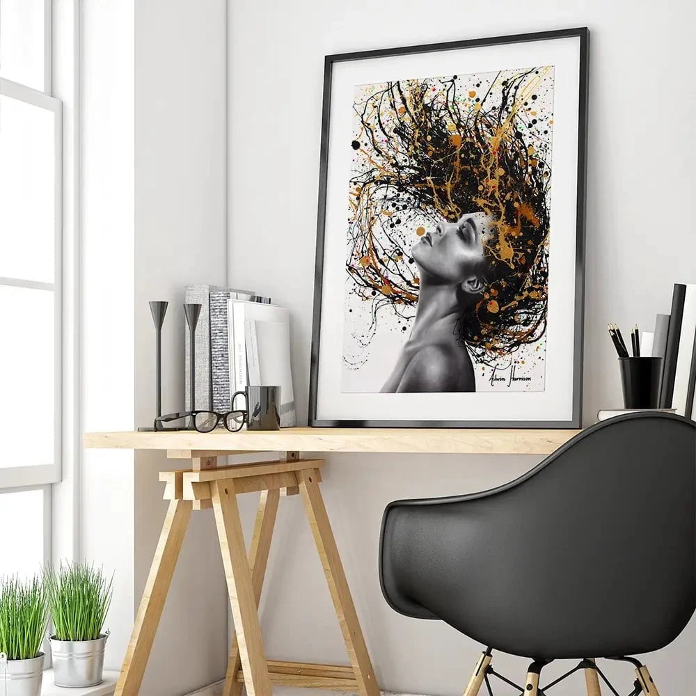 Deeper Than The Soul Framed Art Print Deeper Than The Soul Framed Art Print wall art product Ashvin Harrison