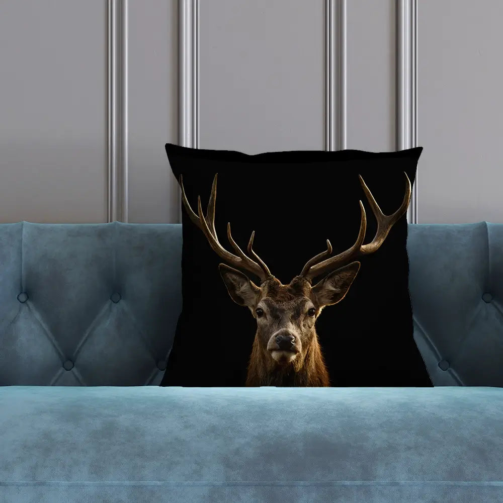 Deer Cushion Deer Cushion wall art product Art Print Shop