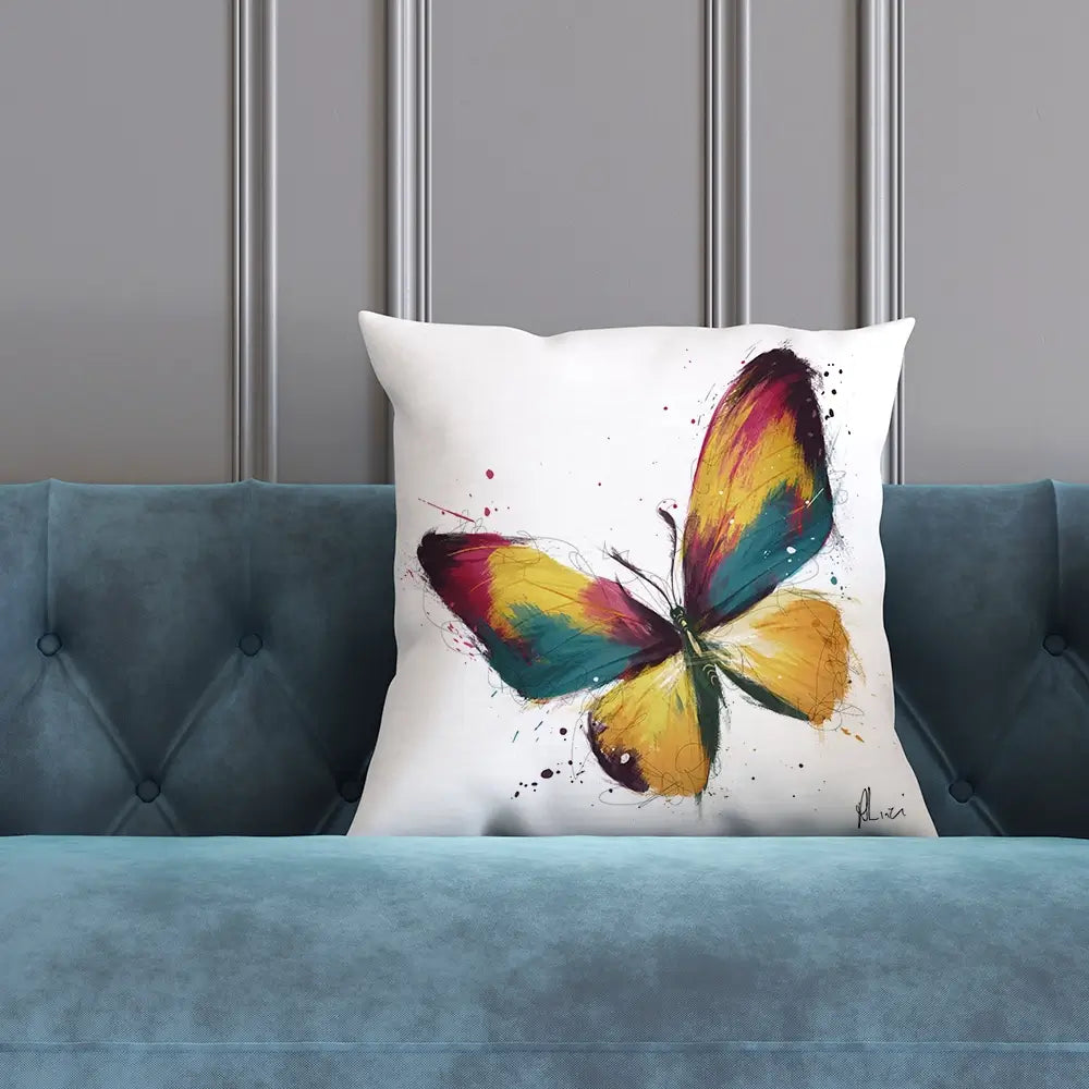 Delicate Butterfly Cushion Delicate Butterfly Cushion wall art product Aimee Linzi