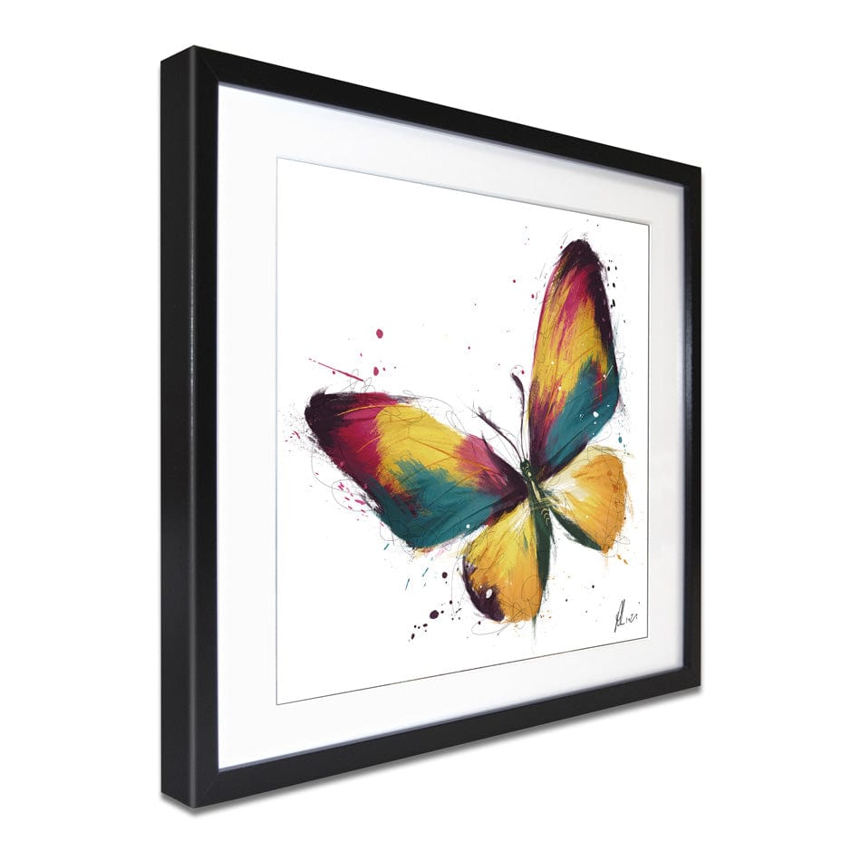 Delicate Butterfly Framed Art Print wall art product Aimee Linzi