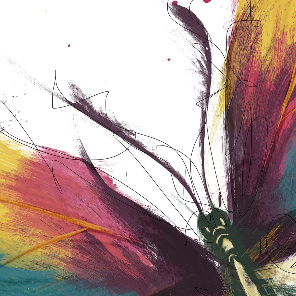 Delicate Butterfly Framed Art Print wall art product Aimee Linzi