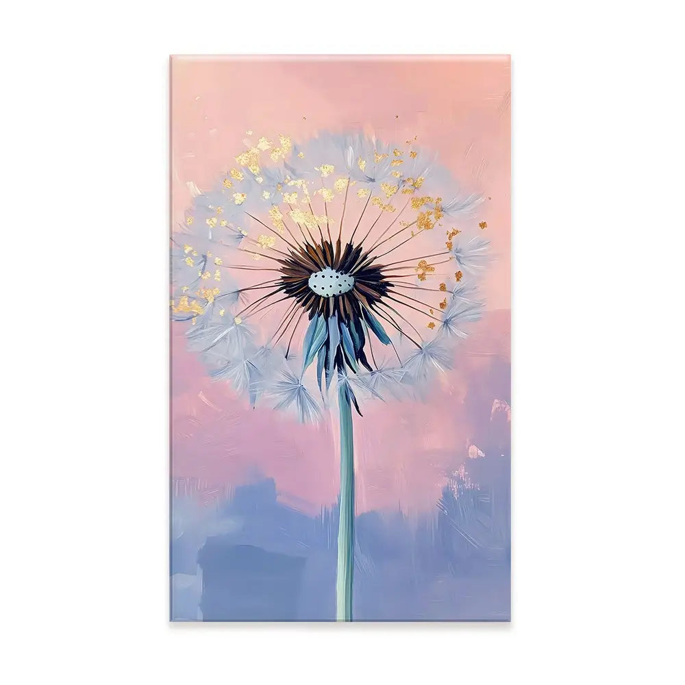 Delicate Dandelion Canvas Print Delicate Dandelion Canvas Print wall art product LSR Design Studio - Independent