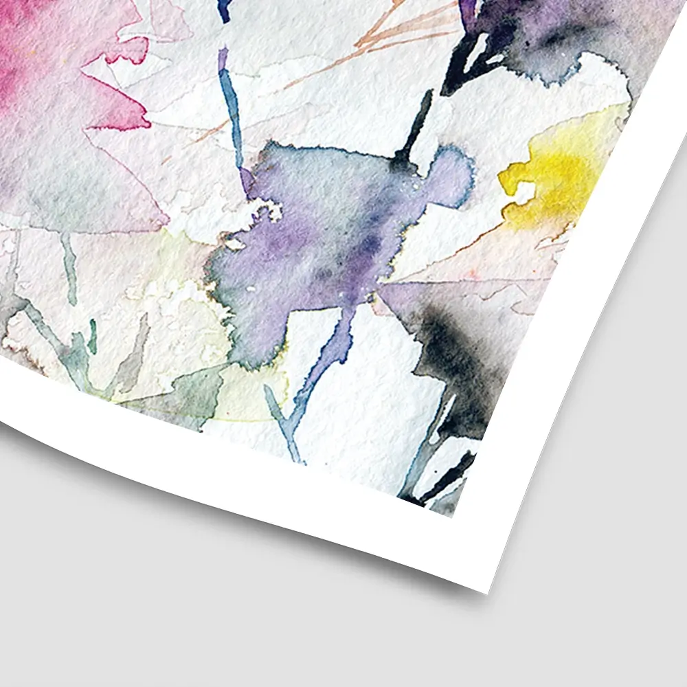 Delicate Floral Watercolour Square Art Print Delicate Floral Watercolour Square Art Print wall art product Oaurea / Shutterstock