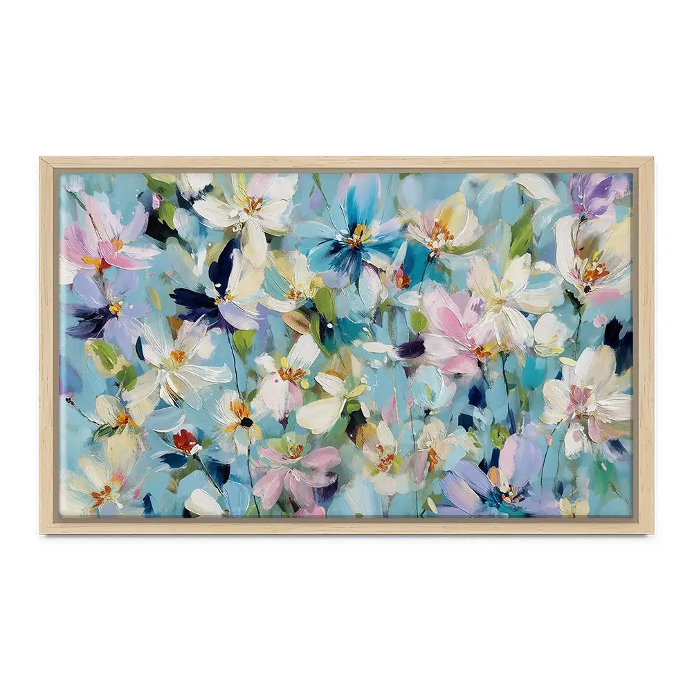 Delicate Flowers Canvas Print Delicate Flowers Canvas Print wall art product IAmHomeStudio