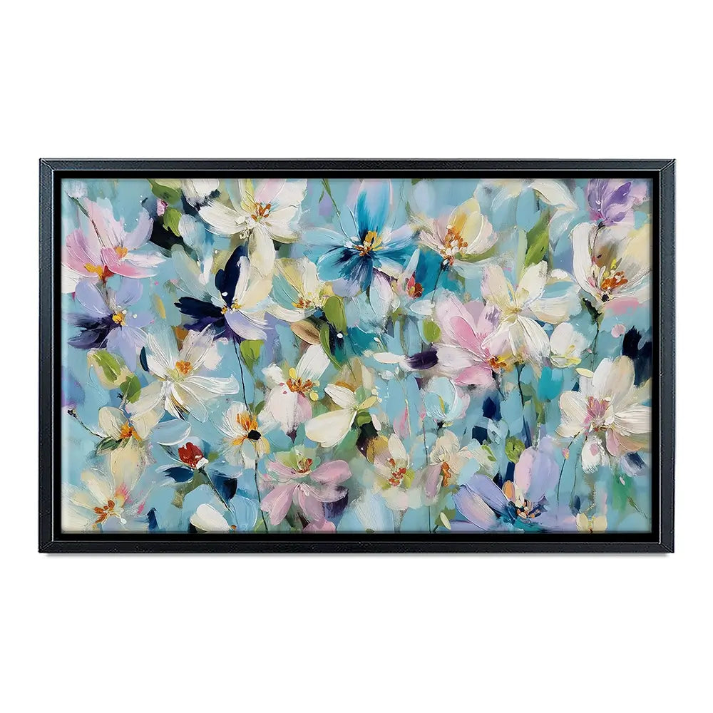 Delicate Flowers Canvas Print Delicate Flowers Canvas Print wall art product IAmHomeStudio