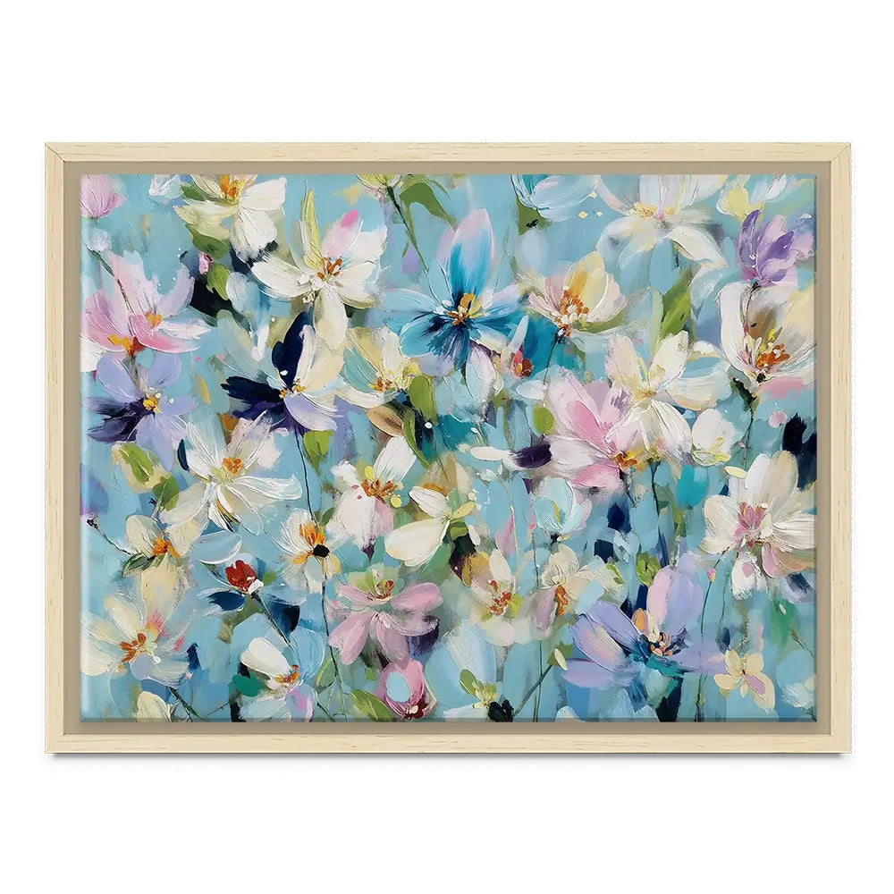 Delicate Flowers Canvas Print Delicate Flowers Canvas Print wall art product IAmHomeStudio