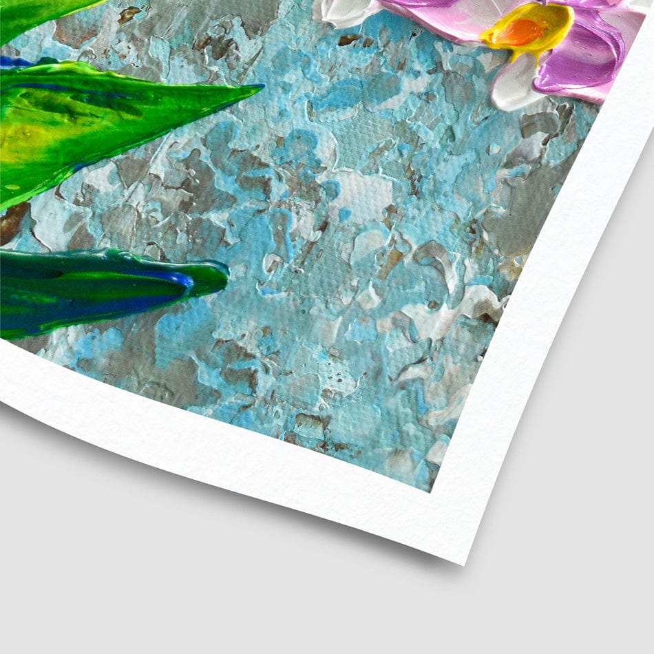 Delicate Orchids Art Print wall art product Olga Tkachyk