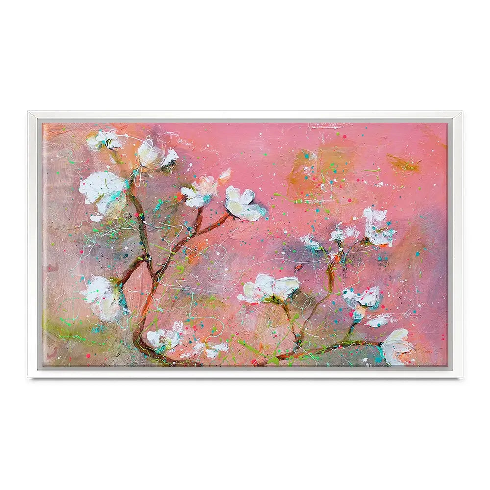 Delicate Pink Blossoms Canvas Print Delicate Pink Blossoms Canvas Print wall art product Studio Paint-Ing