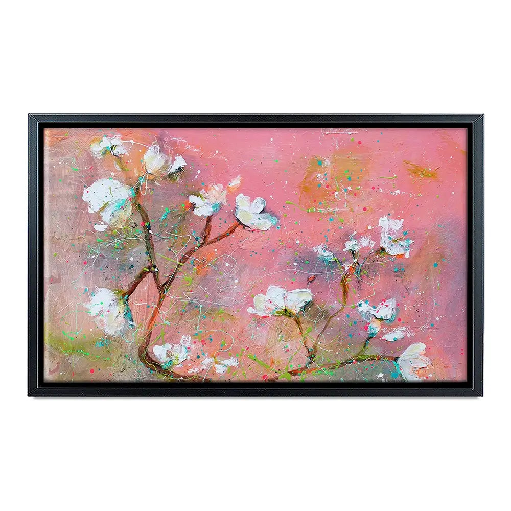 Delicate Pink Blossoms Canvas Print Delicate Pink Blossoms Canvas Print wall art product Studio Paint-Ing