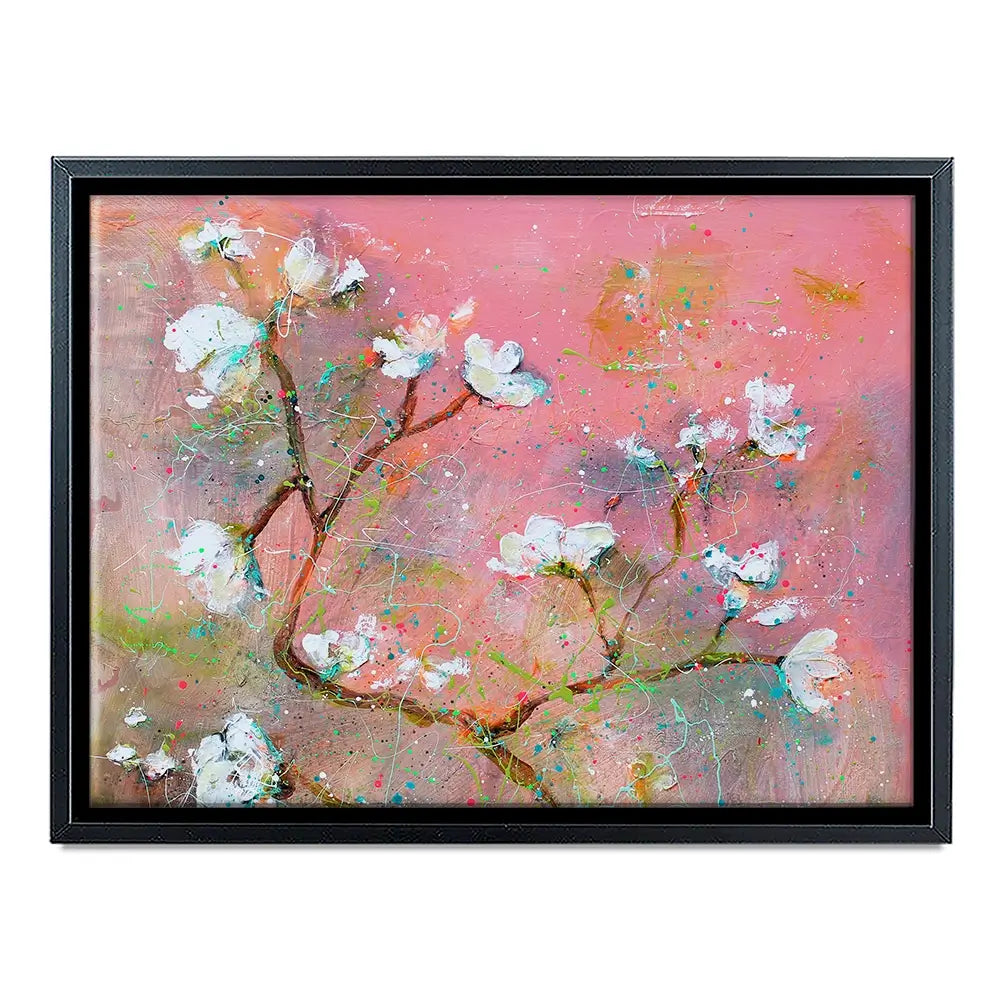 Delicate Pink Blossoms Canvas Print Delicate Pink Blossoms Canvas Print wall art product Studio Paint-Ing