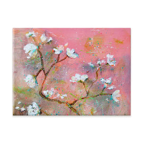Delicate Pink Blossoms Canvas Print Delicate Pink Blossoms Canvas Print wall art product Studio Paint-Ing