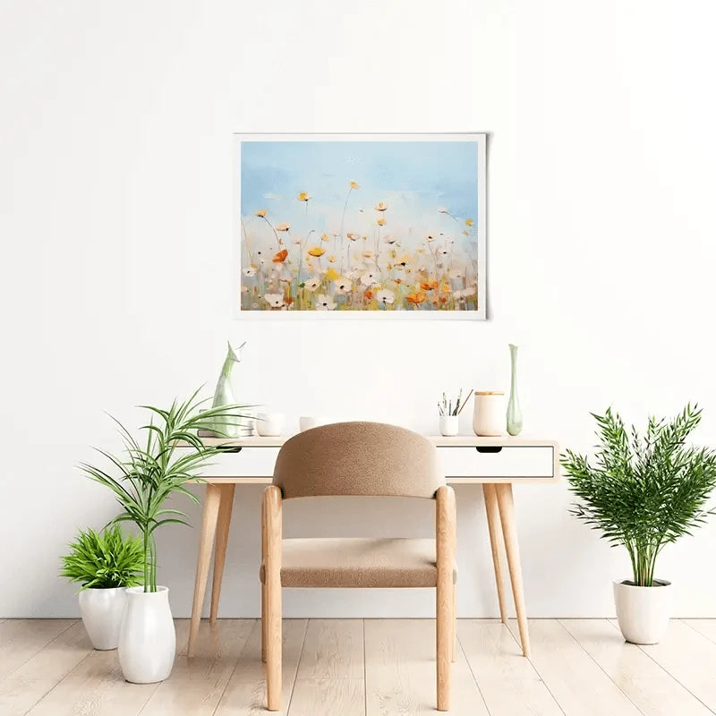 Delicate Wildflowers Art Print Delicate Wildflowers Art Print wall art product Gina Kelly - Independent