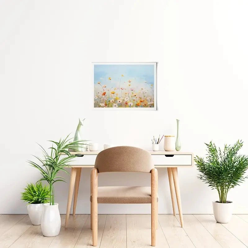 Delicate Wildflowers Art Print Delicate Wildflowers Art Print wall art product Gina Kelly - Independent