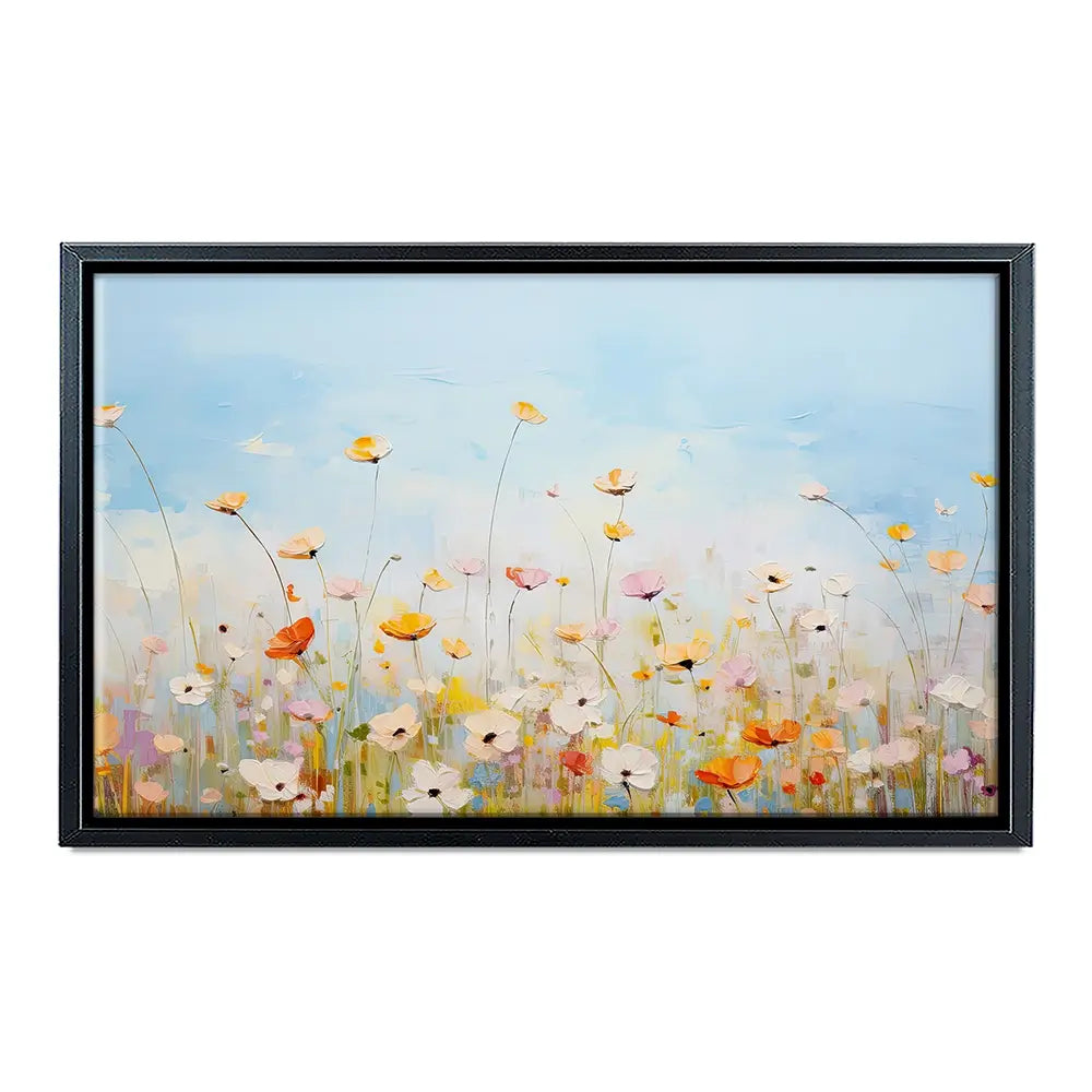 Delicate Wildflowers Canvas Print Delicate Wildflowers Canvas Print wall art product Gina Kelly - Independent