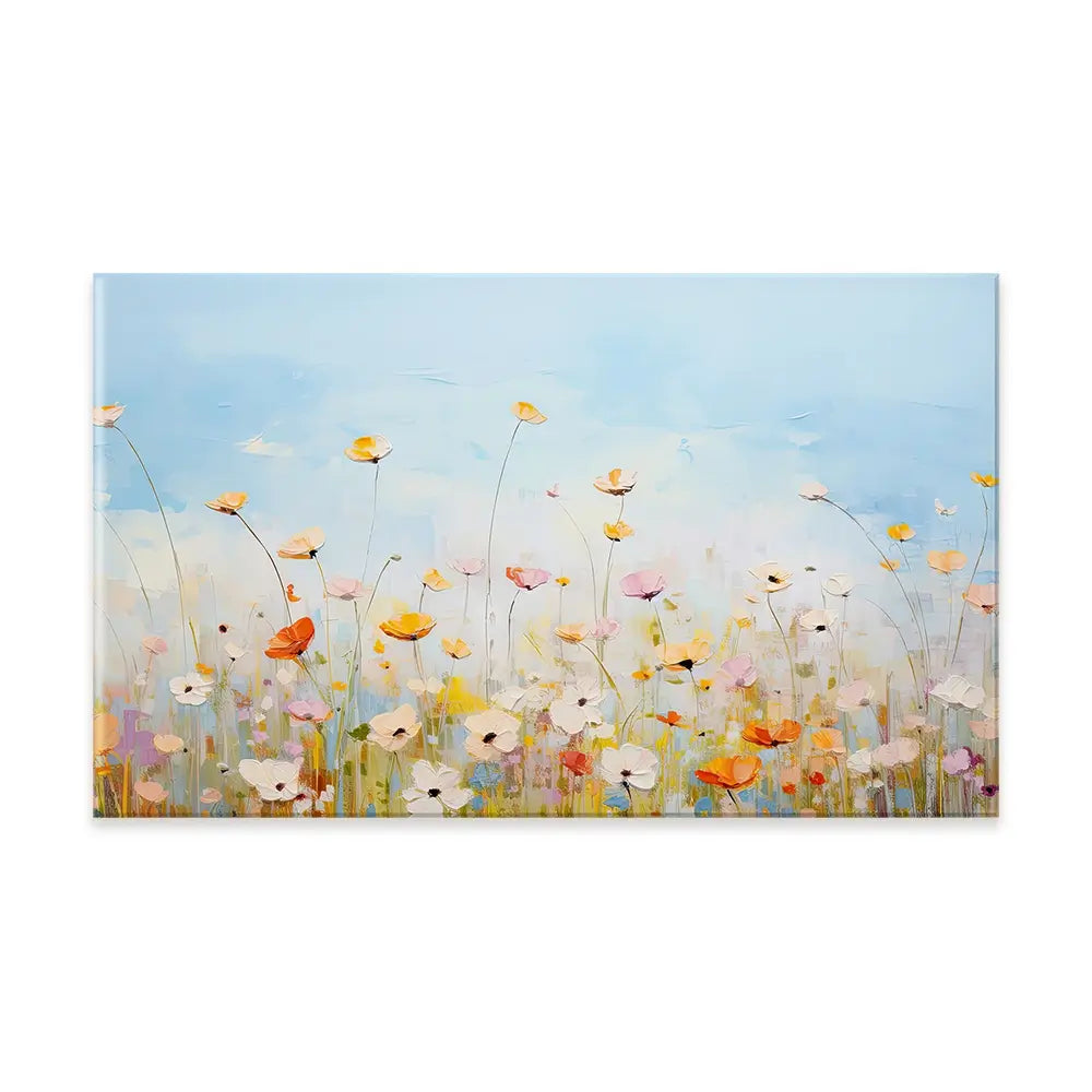 Delicate Wildflowers Canvas Print Delicate Wildflowers Canvas Print wall art product Gina Kelly - Independent