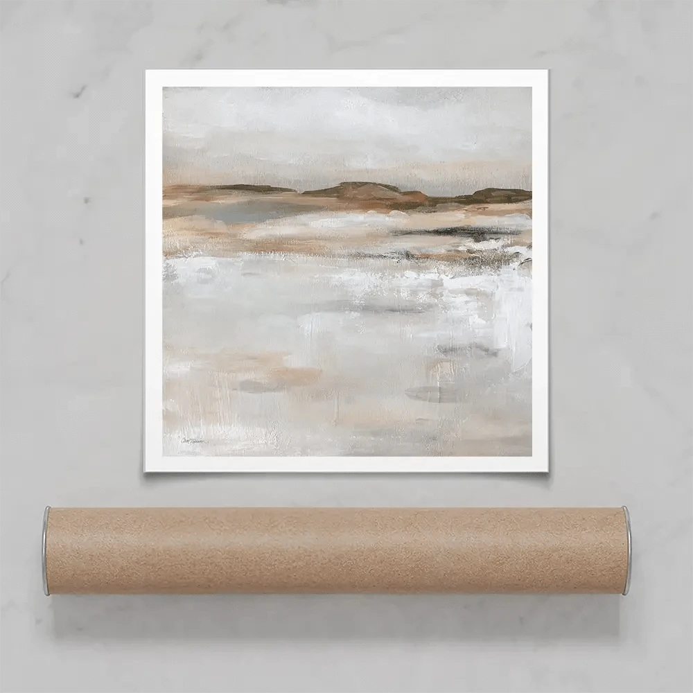 Desert Floor Square Art Print Desert Floor Square Art Print wall art product Carol Robinson
