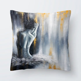 Devotion Cushion Devotion Cushion wall art product Isabella Karolewicz