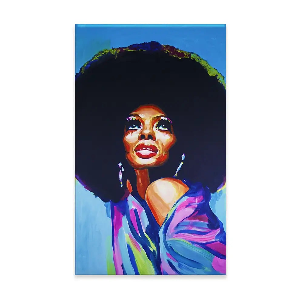 Diana Ross The Boss Canvas Print Diana Ross The Boss Canvas Print wall art product Juliet Stockton