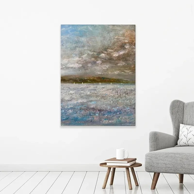 Distant Regatta Canvas Print Distant Regatta Canvas Print wall art product Craig Askew