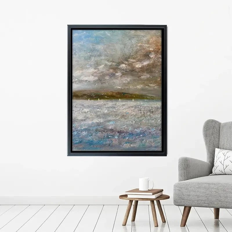 Distant Regatta Canvas Print Distant Regatta Canvas Print wall art product Craig Askew