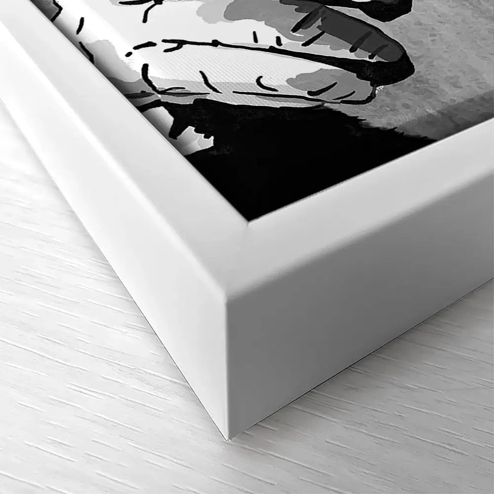DJ Monkey Oversized Canvas Print DJ Monkey Oversized Canvas Print wall art product Banksy