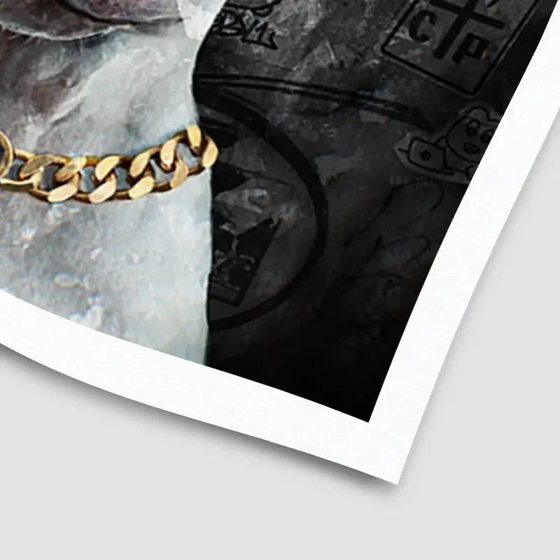 Dog In Bandana Art Print Dog In Bandana Art Print wall art product Svetlana Aleynikova