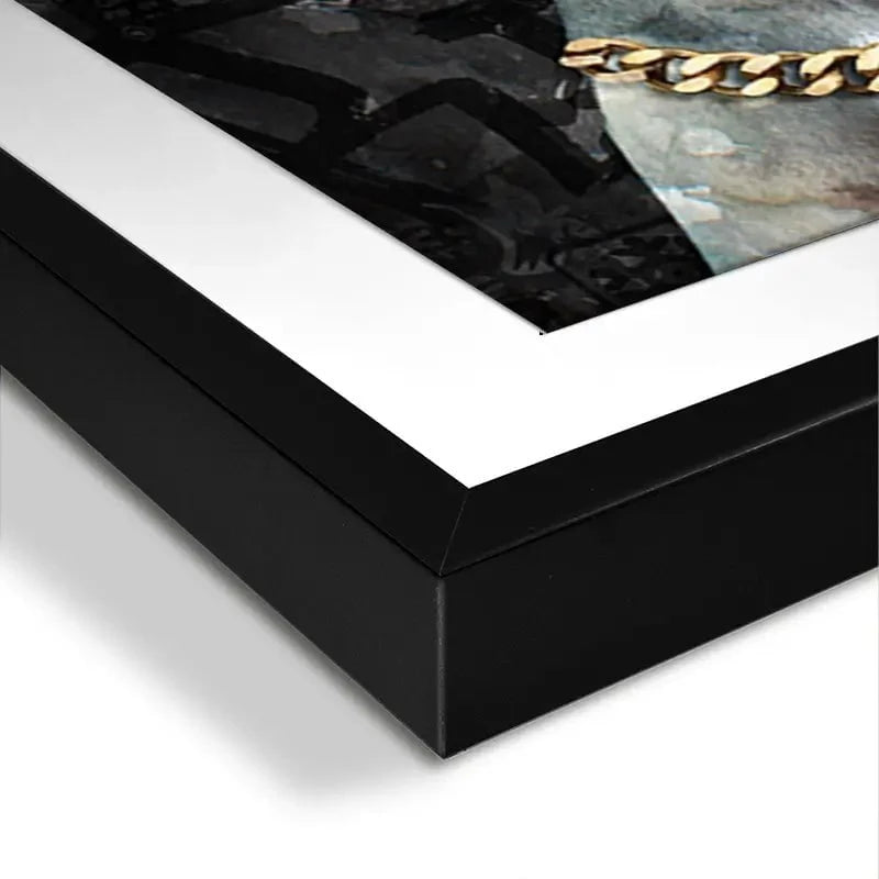 Dog In Bandana Framed Art Print Dog In Bandana Framed Art Print wall art product Svetlana Aleynikova